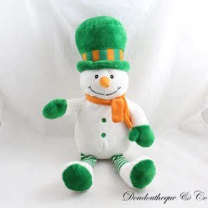 CREDIT AGRICOLE snowman plush white