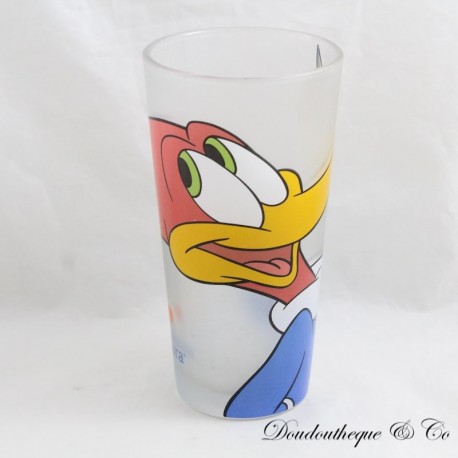 Woody Woodpecker PORT AVENTURA transparentes, undurchsichtiges Glas