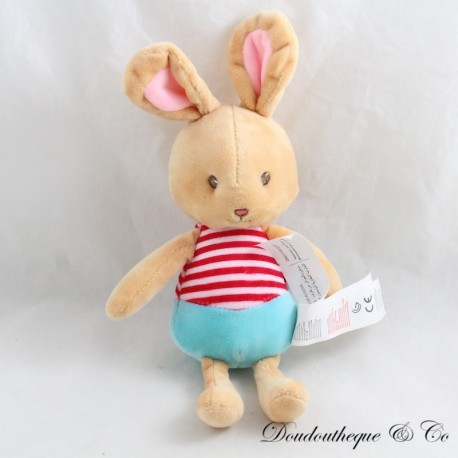 Plush Bunny SERGENT MAJOR Ideal Promotion Striped Tee Shirt Plush Bunny SERGENT MAJOR Ideal Promotion Striped Tee Shirt