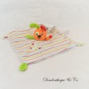 Blanket Flat Rabbit or Dog ORCHESTRA Stripes Multicolor Bow 23 cm