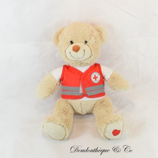 Red cross teddy shop bear