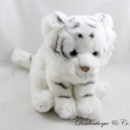 WWF White Tiger Plush Black Stripes