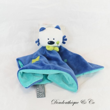 Doudou chat bleu outlet