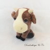 Goat plush BIG HEADZ brown big eyes 20 cm