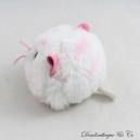 Peluche Tabor tigre TY Teeny Puffies boule Typuff rose blanc yeux brillants 10 cm