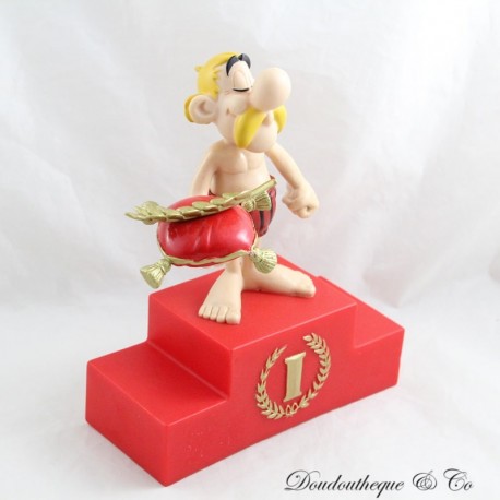 Salvadanaio Asterix PALASTOJ, vincitore sul podio dei Giochi Olimpici di Asterix e Obelix 24 cm
