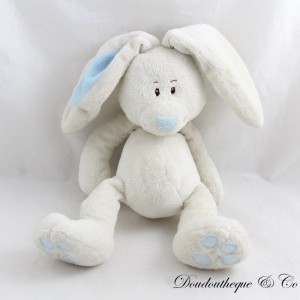 Peluche de conejo KIMBALOO beige azul