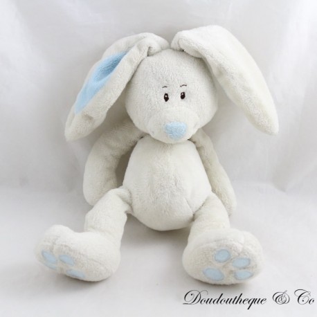 Hase Plüsch KIMBALOO beige blau