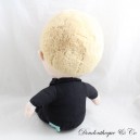 Peluche bébé garçon BABY BOSS blond costume noir