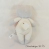 Super Cuddly Toy, KALOO Small Grey Butter Heart Plush 22 cm