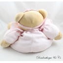 Stuffed Bear Pawpaw TAKINOU Pink Plaid