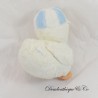 Peluche de pato BOULGOM azul blanco gorra vintage 23 cm