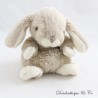 Kanini bunny plush BUKOWSKI taupe white very soft 15 cm
