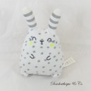 Musical Plush Rabbit DPAM grey with polka dots From the Same to the Same 19 cm