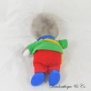 Plush T'choupi JEMINI outfit green and red yellow bag 18 cm