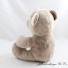 Stuffed bear NOCIBÉ brown heart