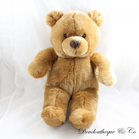 ANNA CLUB PLUSH brown long-haired bear plush