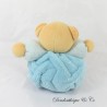 Cuddly toy ball bear KALOO blue feather 17 cm