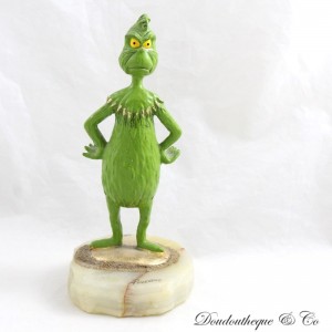 Figurine le Grinch RON LEE édition limitée numérotée socle en pierre 18 cm (R17)
