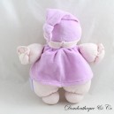 Cuddly Doll QUE DU BONHEUR purple, pink