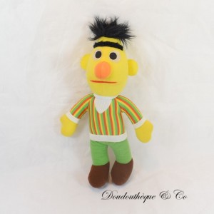 Plüsch BErt PLASKOOL 1 Rue Sesamstraße vintage 30 cm