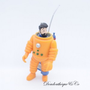 Captain Haddock Figurine: Tintin's Adventure on the Moon 8 cm New