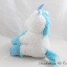 Peluche unicorno HOME DECO bianco blu