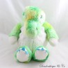 Peluche bouillotte dinosaure AROMA HOME Micro-ondes vert 35 cm