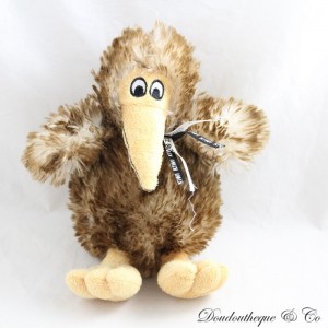 Promotional cuddly toy Kiwi bird PARRS New Zealand brown New Zealand 22 cm
