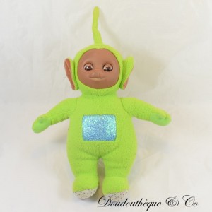 Vintage Dipsy Plüschtiere TELETUBBIES Grün Schlafaugen 28 cm