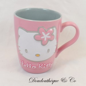 Geprägter Becher Katze Hello Kitty SANRIO Rosa Becher Keramik 3D 10 cm