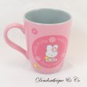Embossed Mug Cat Hello Kitty SANRIO Pink Mug Ceramic 3D 10 cm