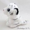 Peluche tigre blanc NATURE PLANET gros yeux
