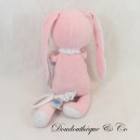 Plush Musical Rabbit TEX Pink Star Cushion 30 cm