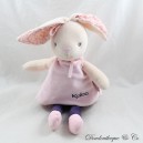 Musikalischer Plüschhase KALOO Petite Rose Kleid Pink Lila 33 cm