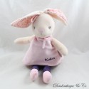 Musical Plush Bunny KALOO Petite Rose Dress Pink Purple 33 cm