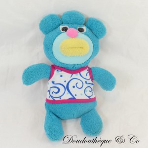 Peluche sonore monster sing a ma jigs FISHER PRICE chantant monstre ours bleu 2010 24 cm