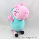 Plüsch Schlüsselanhänger Papa Schwein P.M.I Kids World Peppa Schwein Grün Geldbörse 17 cm