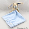 Bunny handkerchief cuddly toy BABY NAT' Luminescent star blue BN041 15 cm