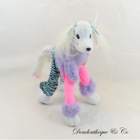 Mattel 2002 Vintage Rosa und Lila BARBIE Hundeplüsch 25 cm Mattel 2002 Vintage Rosa und Lila BARBIE Hundeplüsch 25 cm