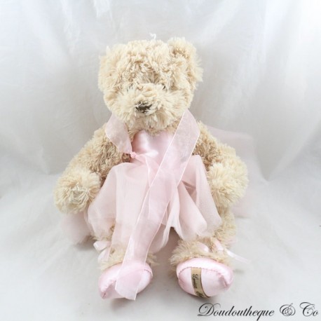 Plüsch Edda Bär LOUISE MANSEN Tänzerin Tutu rosa Tüll 32 cm Plüsch Edda Bär LOUISE MANSEN Tänzerin Tutu rosa Tüll 32 cm