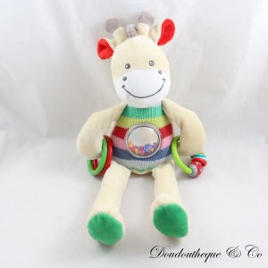 Peluche d'activité girafe NICOTOY Woodstock