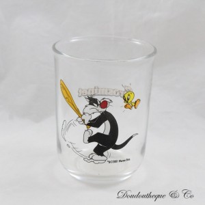 Titi und Grosminet Glass WARNER BROS Die Looney Tunes Transparent 2001