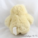 Stuffed bear ANIMAL ALLEY beige plaid bow