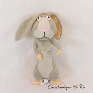 Peluche Lapin OPEN SEASON Les Rebelles de la foret gris 24 cm