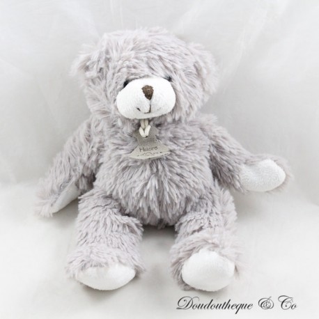 Bär Plüsch BEAR STORY CUDDLE GREY PEARL HO2335 25 cm Bär Plüsch BEAR STORY CUDDLE GREY PEARL HO2335 25 cm
