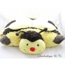 Peluche abeille SPIN MASTER coussin Pillow Pets marron jaune 47 cm