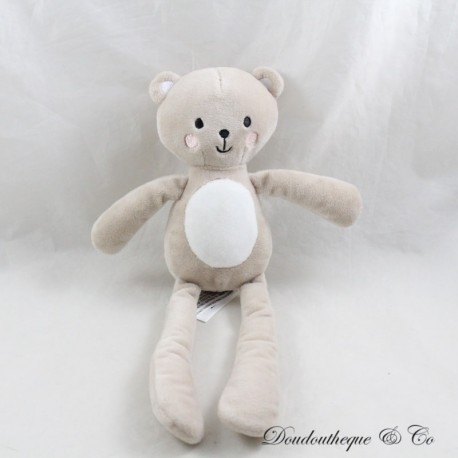 SIMBA TOYS Benelux Beige Weiß Langer Pfoten Bär Plüsch 29 cm SIMBA TOYS Benelux Beige Weiß Langer Pfoten Bär Plüsch 29 cm