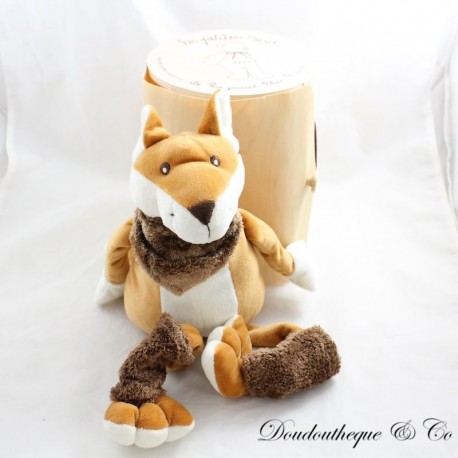 LES PETITES MARIE Fuchs Plüsch braun weiß LES PETITES MARIE Fuchs Plüsch braun weiß