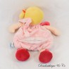 Plush Range Pyjamas Girl BABY NAT' My Little Dolls Blonde Pink Red 33 cm
